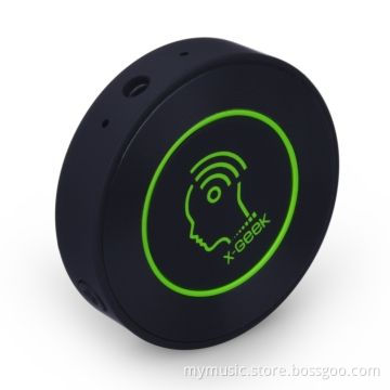 Powerful sound Bluetooth Adapter with Earphones, Supports Handsfree Talking and NFC Function